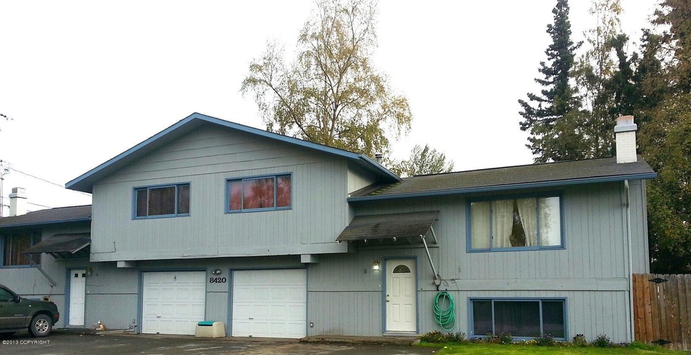 Duplex Front - Townhouse Style