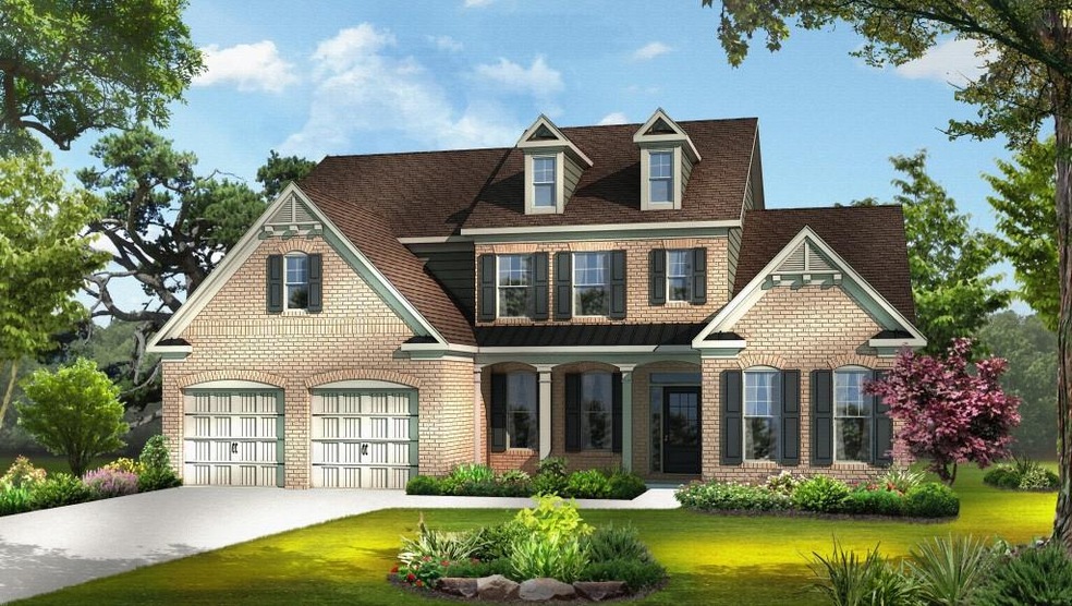 Color Rendering of Plan & Elevation.