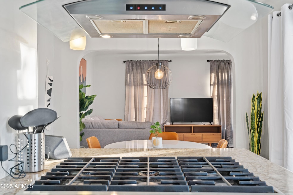 16th Ave Main House Kitchen & Living