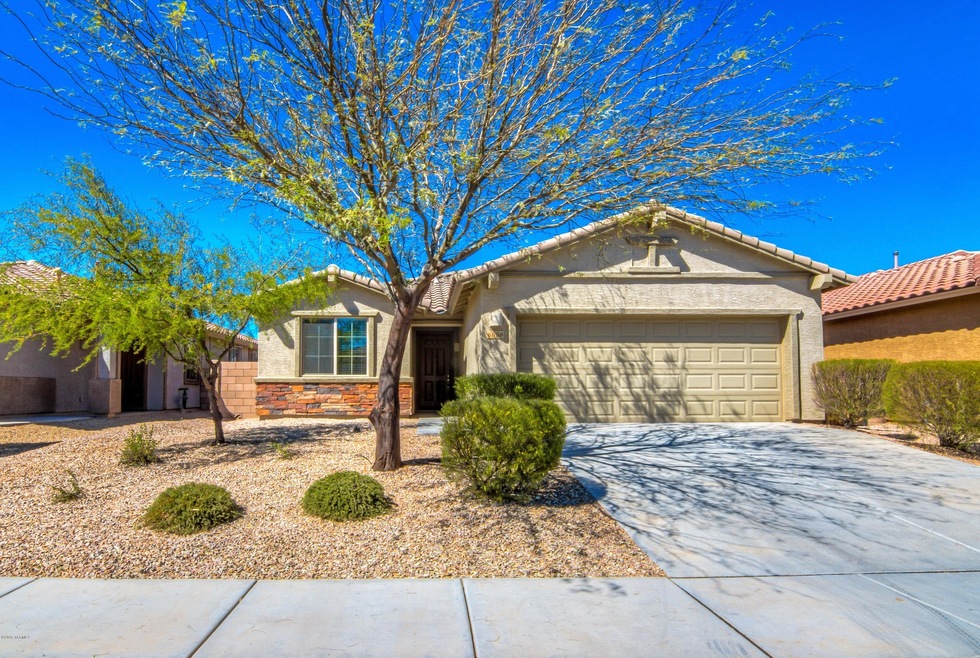 Front View with Mature Landscaping