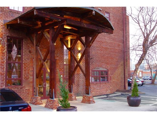 Entrance is by keyfob entry, and call box access f