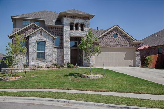 Very elegant home on a semi cul de sac lot.