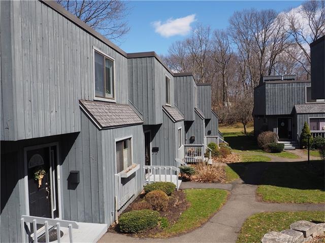 private entryway in quiet area of complex