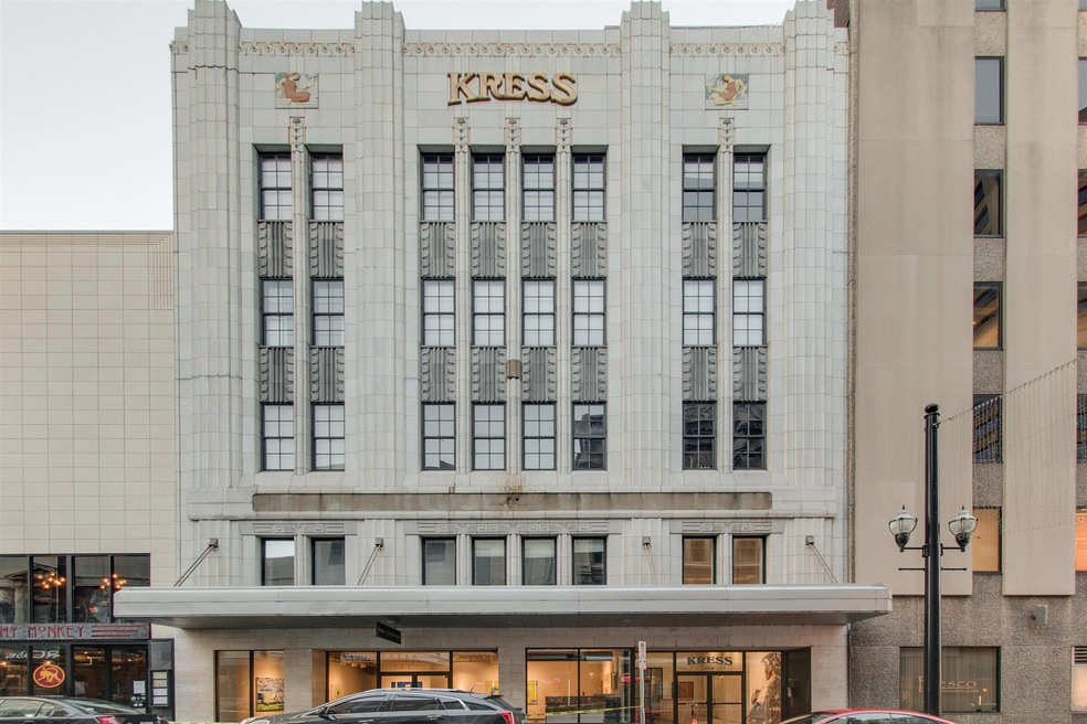 Historic Kress Building 5th AVe. Nashville