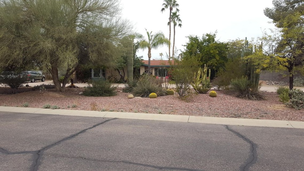 Front with circular driveway