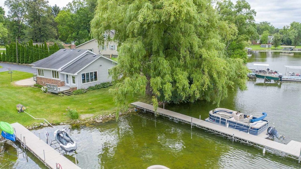 Front of home from lake