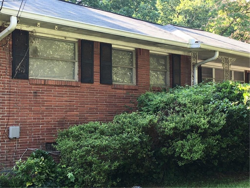 Solid Brick Ranch, left front
