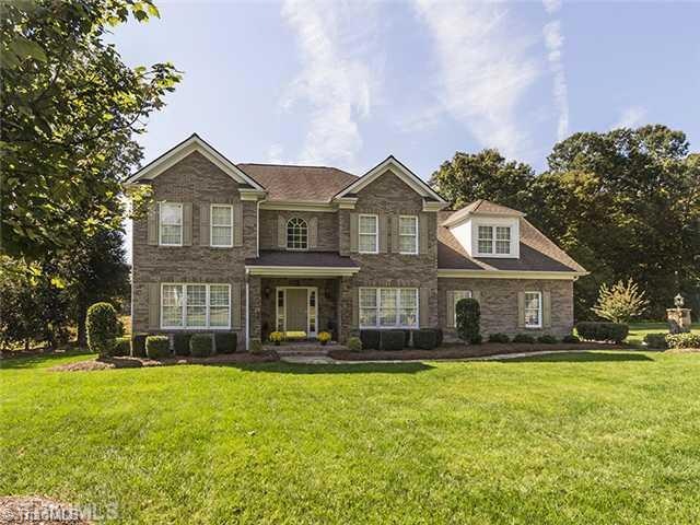Exterior Front. Custom built home. Perfectly maintained.