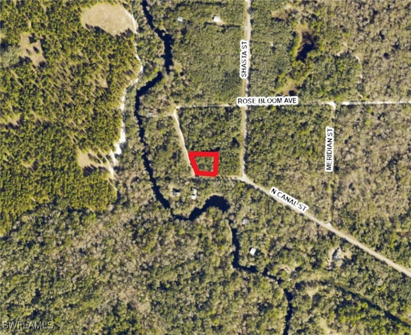 Map of property location