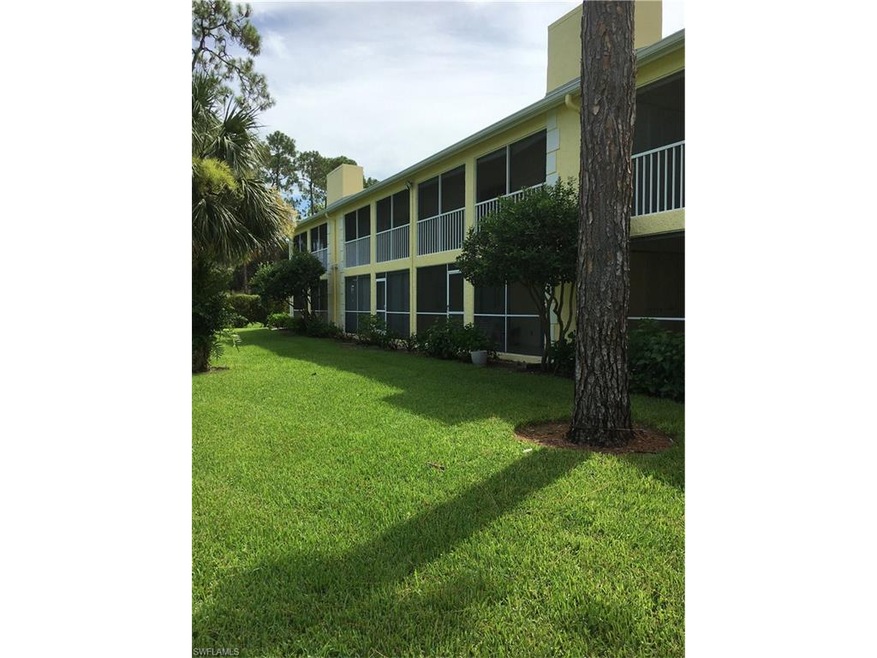 Rear view of the unit facing the lake