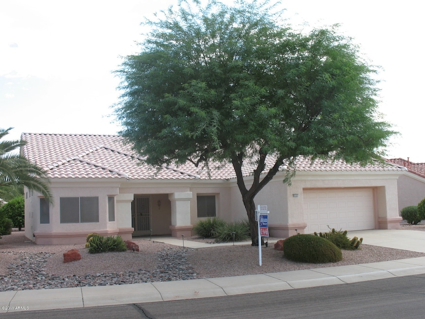 Front of home on quiet street