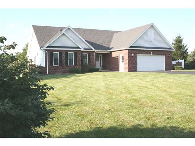 Exterior Front. large lot gives a large front lawn