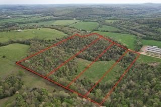 44.35 Acres multiple subdivided land plots outline