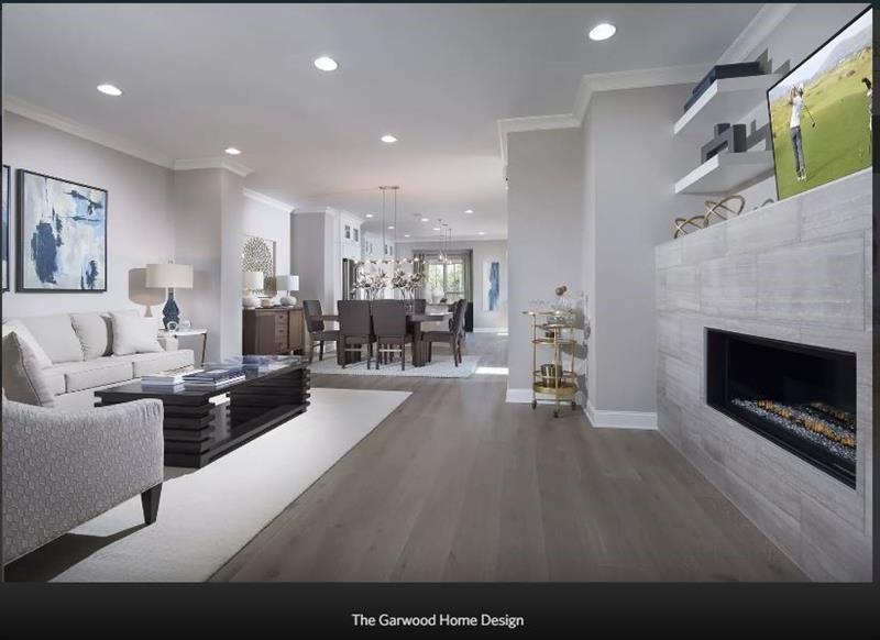Photo not of actual home but of previously built h