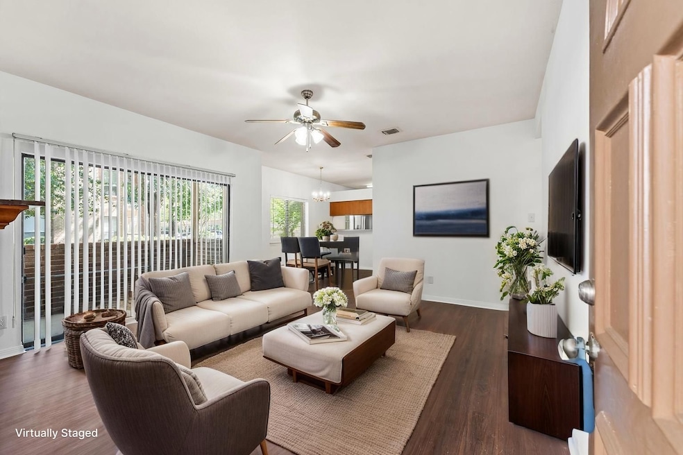Virtually staged to showcase this condo's potentia