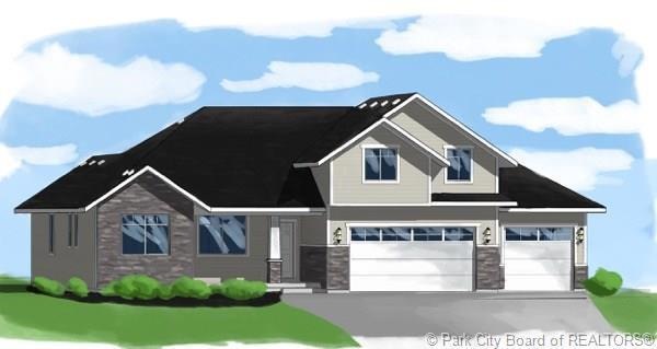 MODERN RAMBLER PLAN WITH BONUS ROOM. FUL