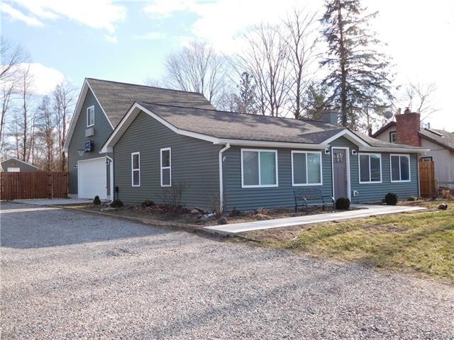 Remodelled home with attached garage