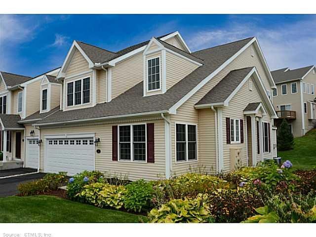 Exterior Front. Toll Brothers Model home end unit!