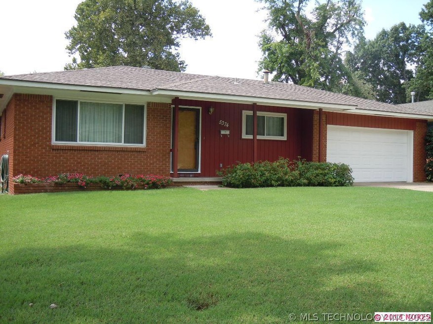 A nice home in the Midtown Tulsa area.