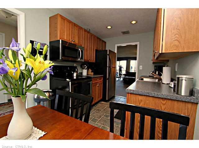 Kitchen. Remodeled kitchen with stunning cabinets 