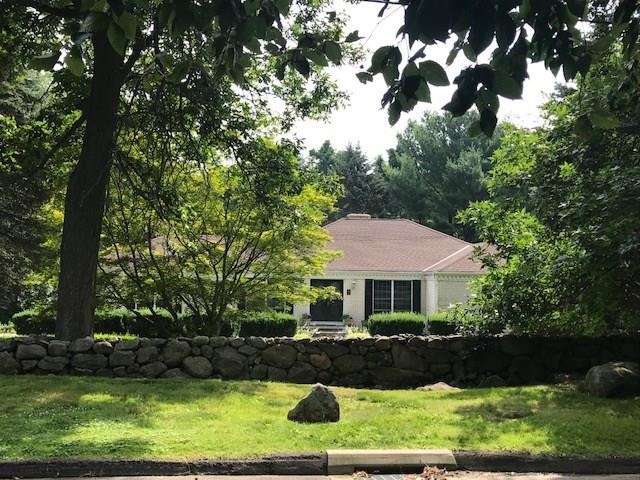 Front with trees