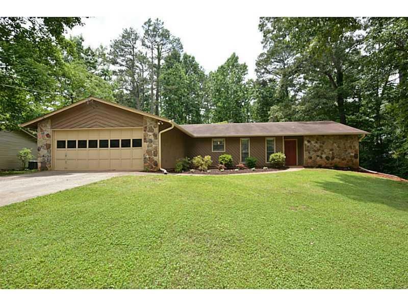 Exterior Front. Renovated 1 story Ranch
