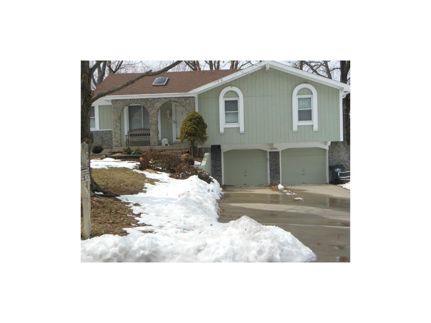 Front view of house