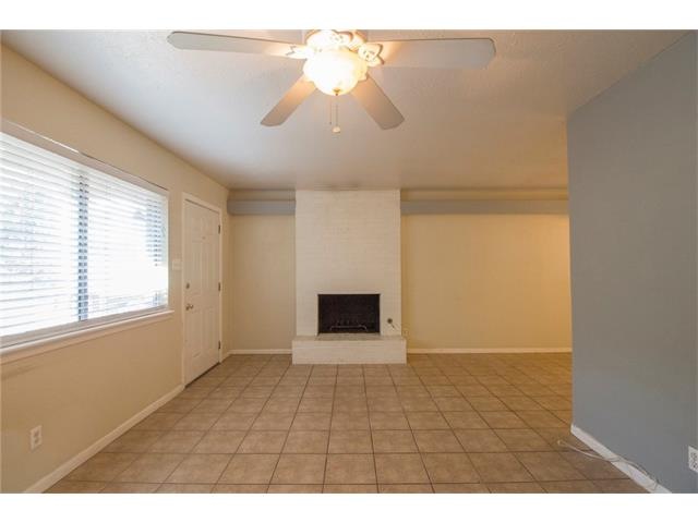 Front entry with fireplace, dining area to the rig