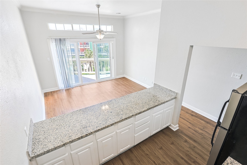 The Oceanfront Lofts are a colorful beachfront com