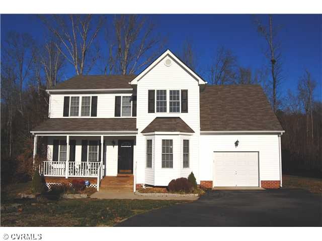 Exterior Front - Newer home with VINYL siding AND 