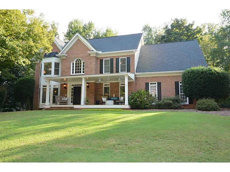 Exterior Front. Fabulous 3 Sided Brick Home on ove