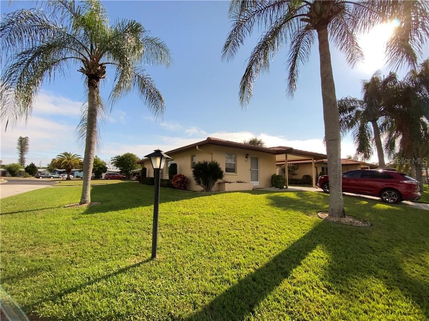Spacious corner lot