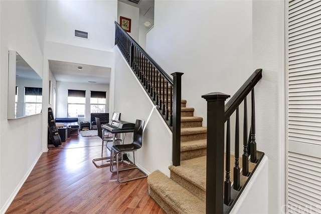 Beautiful hallway leading to the living area and k
