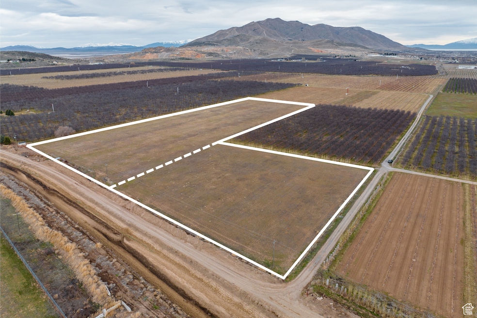 Drone / aerial view featuring a rural view and a mountain view