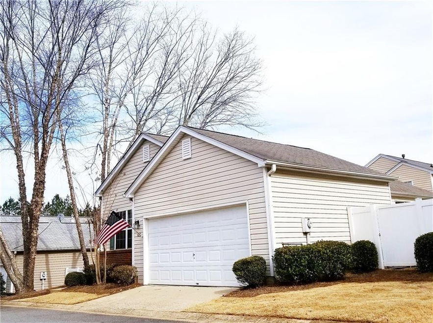 Single family detached home located at the end of 