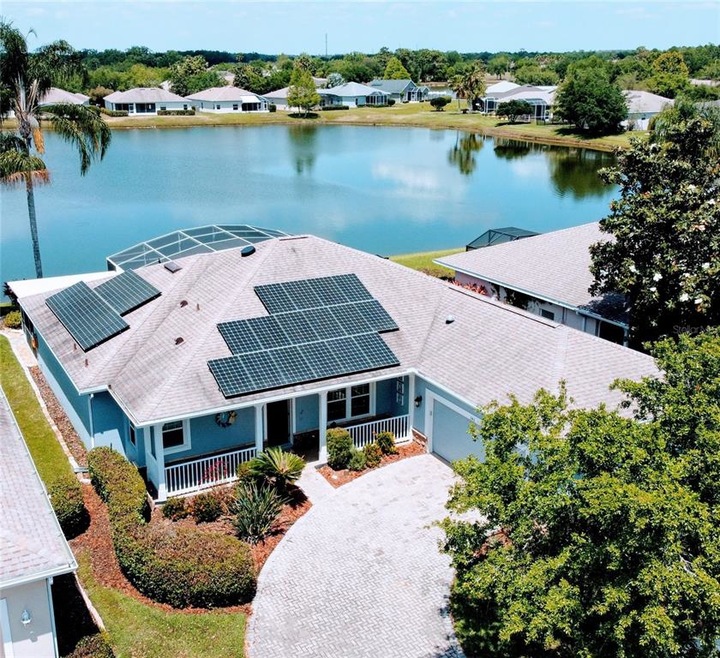 SOLAR POWER for the home means SAVINGS for you.