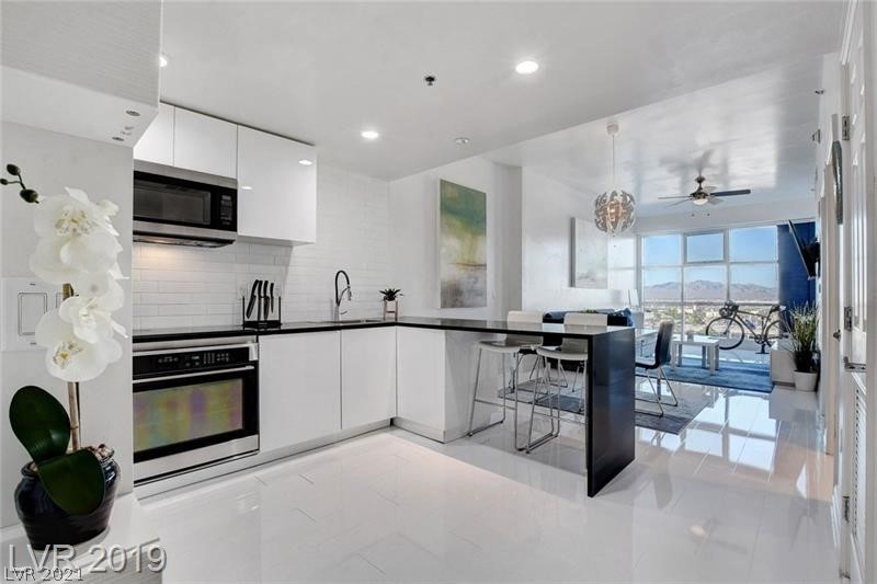 Kitchen, living, dinning