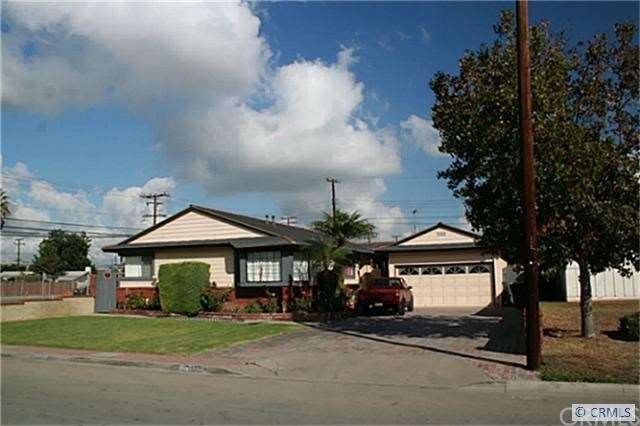 Front view facing North