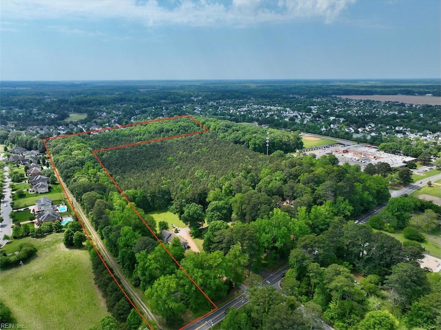 red lines show estimated property lines for all 3 