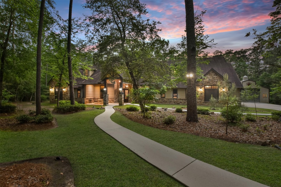 Stunning Lodge style custom home combines nature a