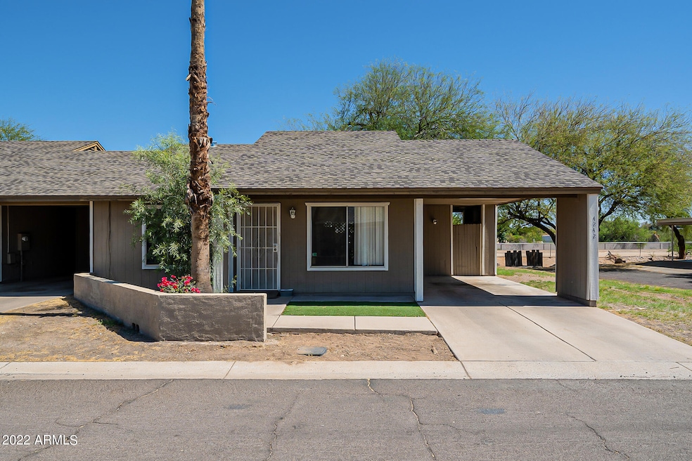 Front of home