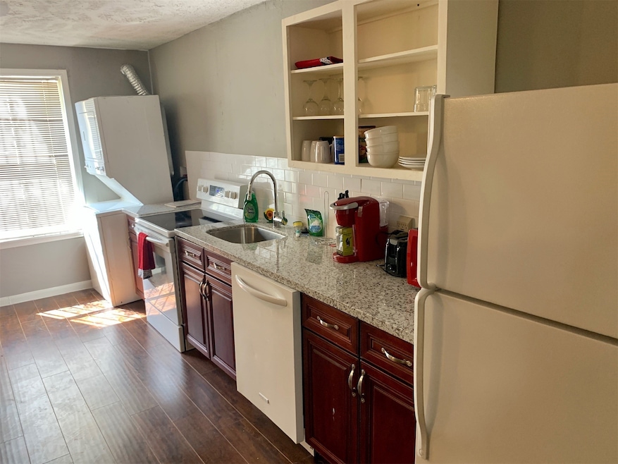 Efficient kitchen with modern appliances and conve