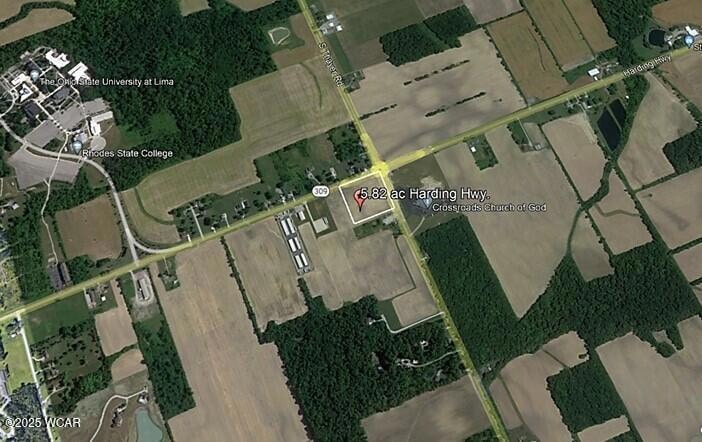 aerial 5.82 ac Harding Hwy.