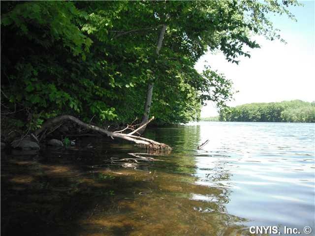 Exterior Front approx 150 feet on the Oswego River