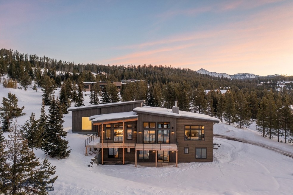 Arial view of home