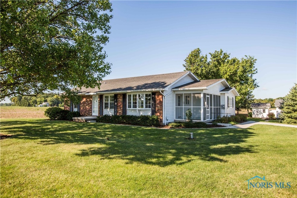 This immaculate ranch sits on almost 1 acre.