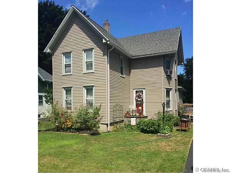 Exterior Front. Large front yard with a beautiful 