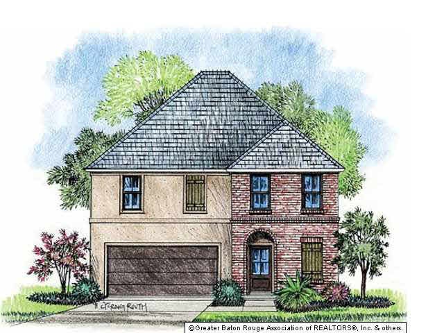 Front Elevation 15272 MISTYBROOK DR, BATON ROUGE, 