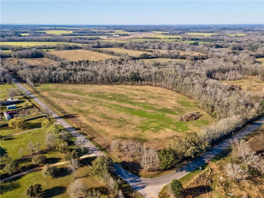 Bird's eye view with a rural view