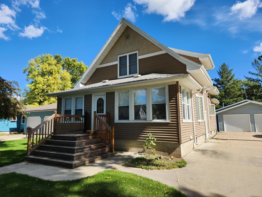 Impressive curb appeal and... THAT GARAGE!!!